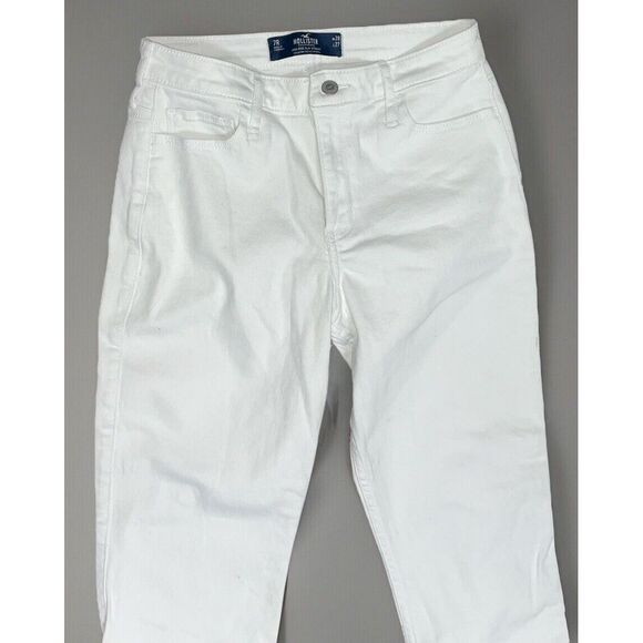 Hollister Denim - Hollister✨White High Rise Jean Legging Slim Straight Stretch White Size 7R